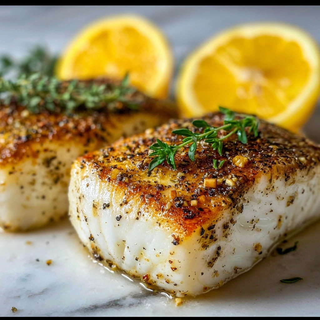 Lemon and Thyme Roasted Sea Bass Recipe - Recipe Image