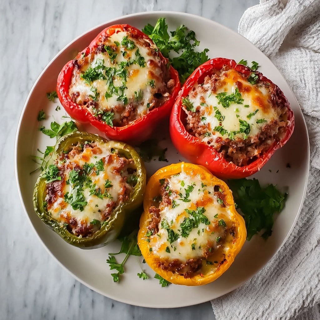 Classic Stuffed Bell Peppers Recipe - Recipe Image