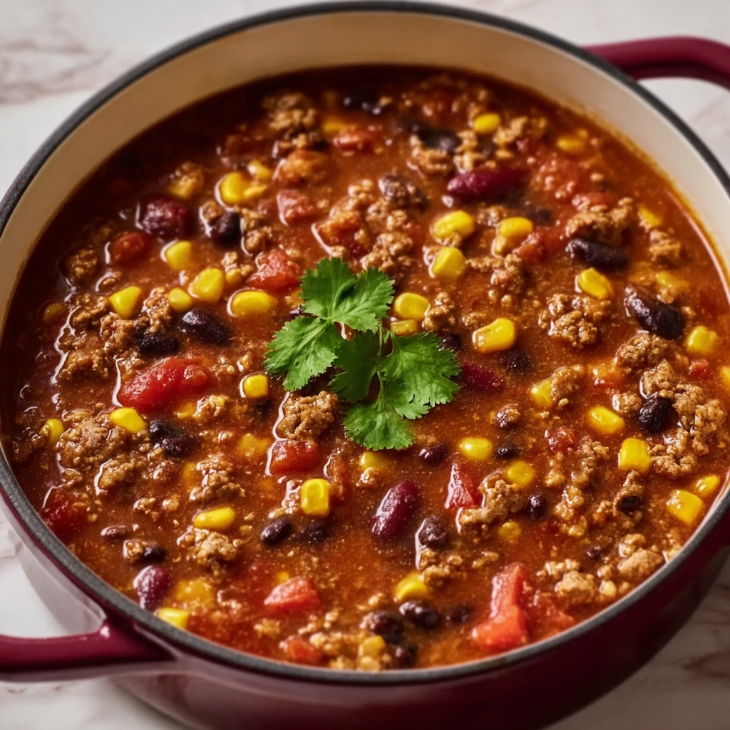 Hearty Taco Soup Recipe - Recipe Image