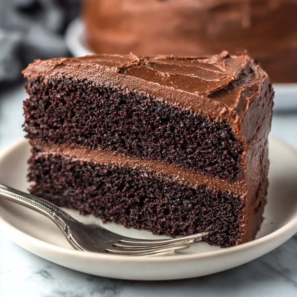 Chocolate Buttermilk Cake Recipe - Recipe Image