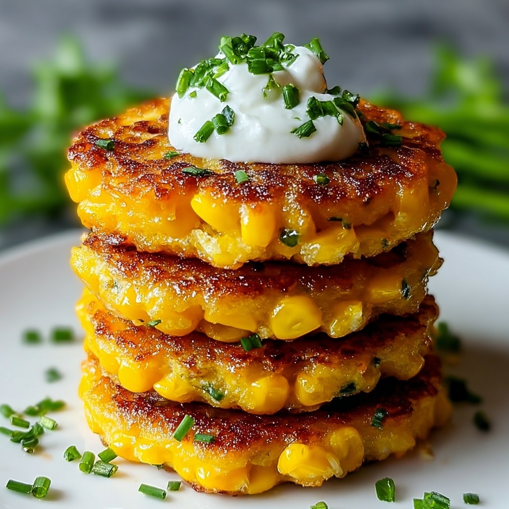 Crispy Cheesy Corn Fritters: The Ultimate Recipe for a Delicious Snack Recipe - Recipe Image