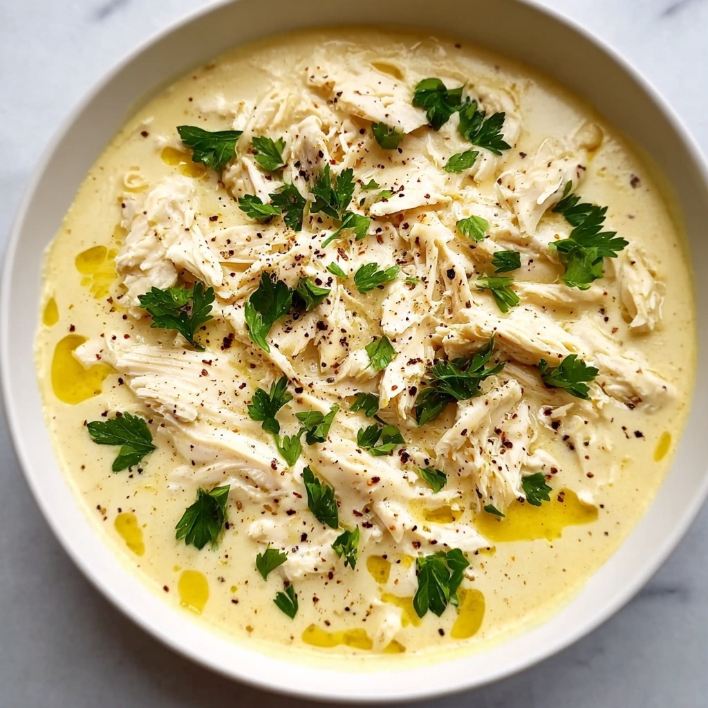 Slow Cooker Chicken and Creamy Gravy Recipe - Recipe Image