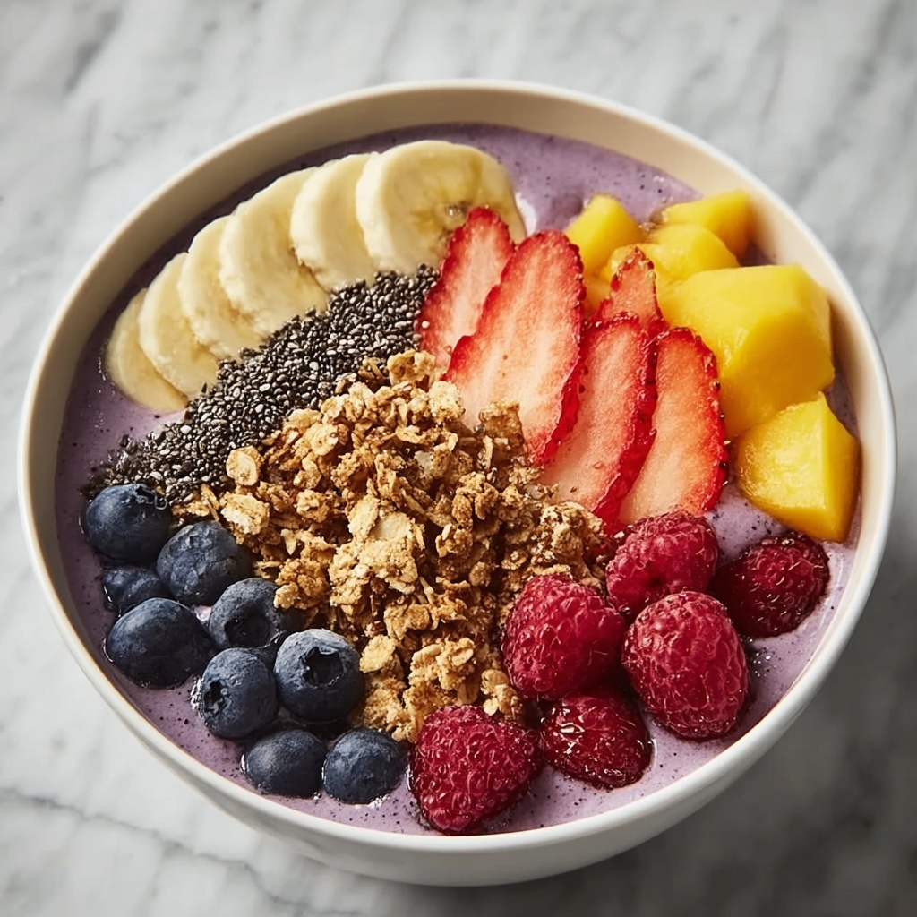 Smoothie Bowl with Granola Recipe - Recipe Image