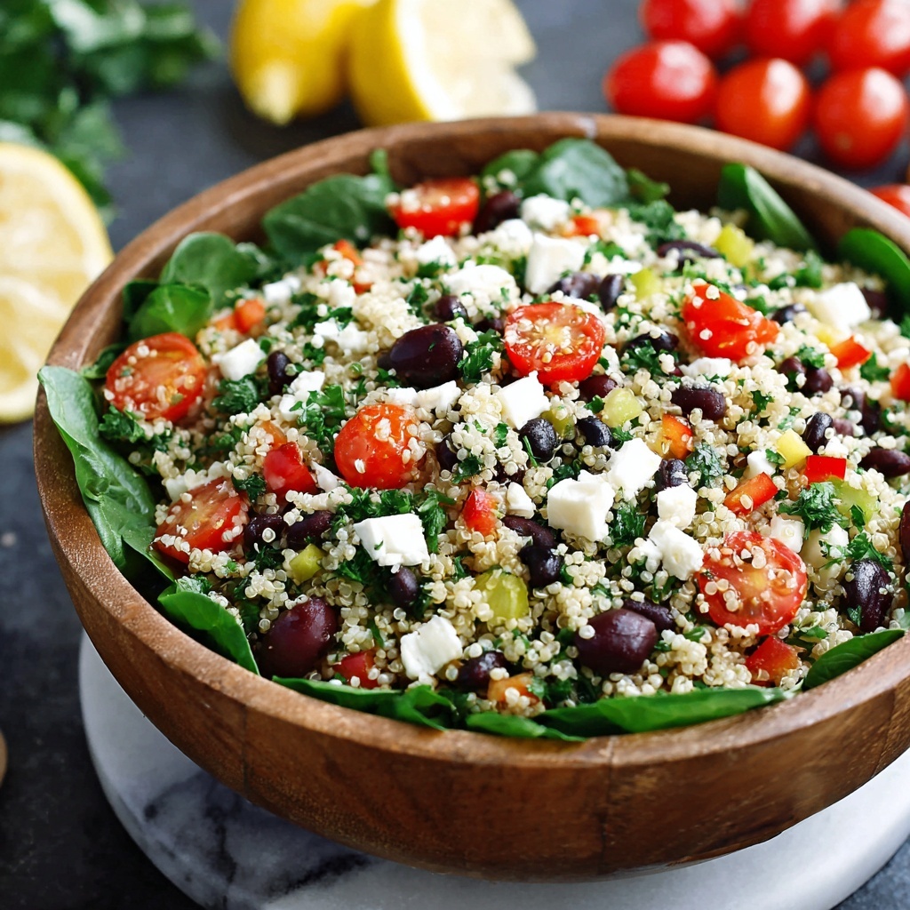 Mediterranean Quinoa Salad with Feta Recipe - Recipe Image