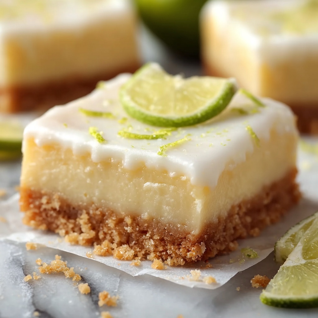 Easy Key Lime Pie Bars Recipe - Recipe Image