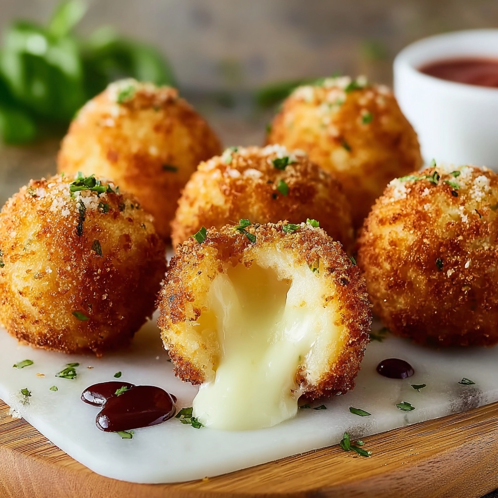 Crispy Fried Cheese Balls Recipe That’s Better Than Takeout Recipe - Recipe Image