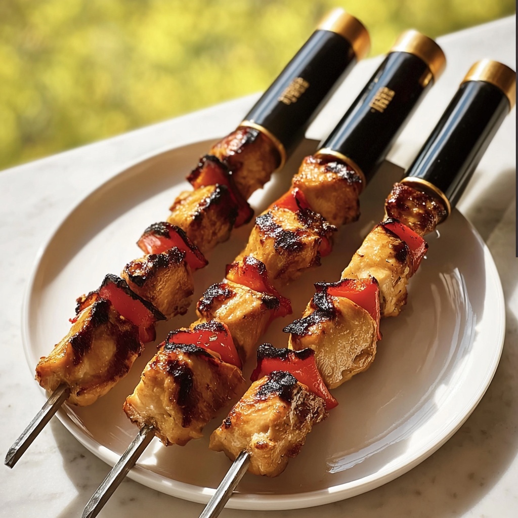 Tropical Hawaiian Chicken Skewers Recipe - Recipe Image