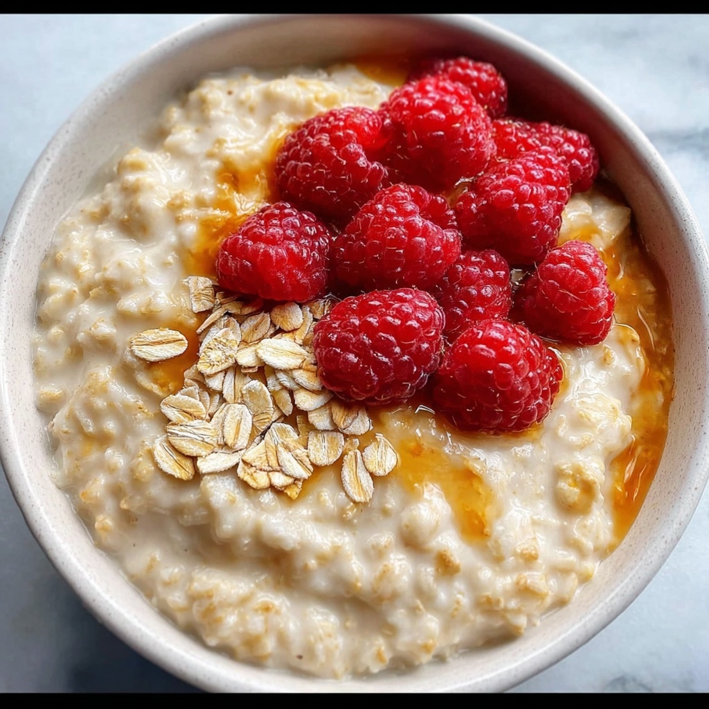 Creamy Custard Oatmeal Recipe - Recipe Image