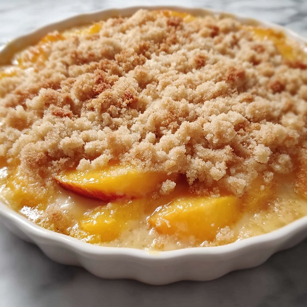 Classic Southern Peach Cobbler Recipe - Recipe Image