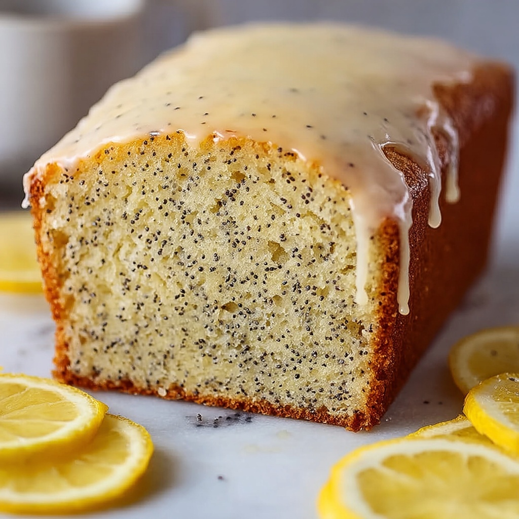 Lemon Poppy Seed Loaf Cake Recipe - Recipe Image
