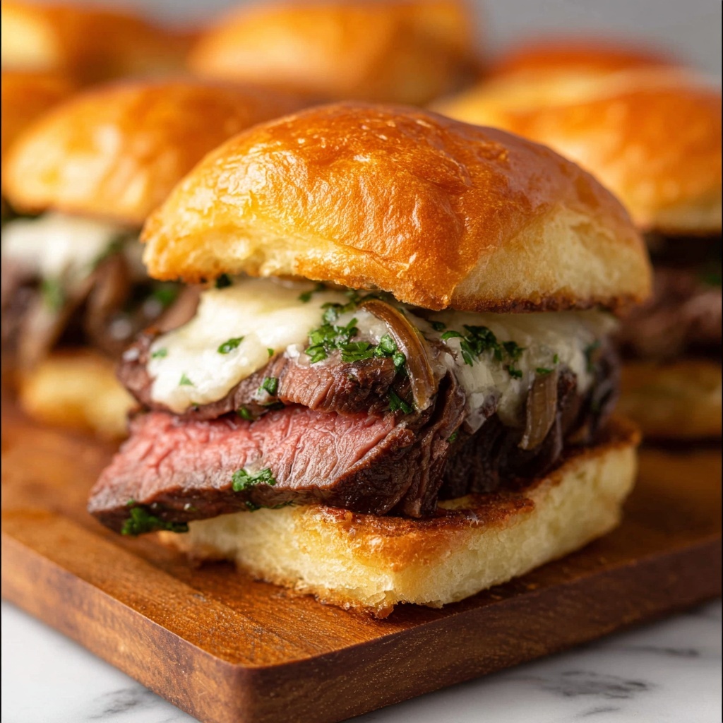 Cowboy Butter Steak Sliders Recipe - Recipe Image