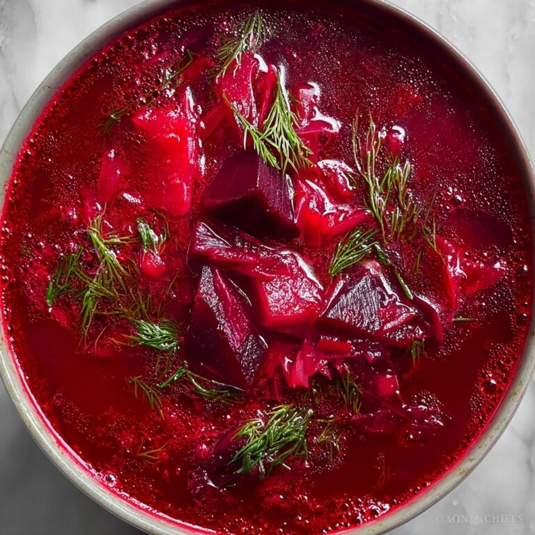 Ukrainian Beet Soup (Borscht) in Pressure Cooker Recipe