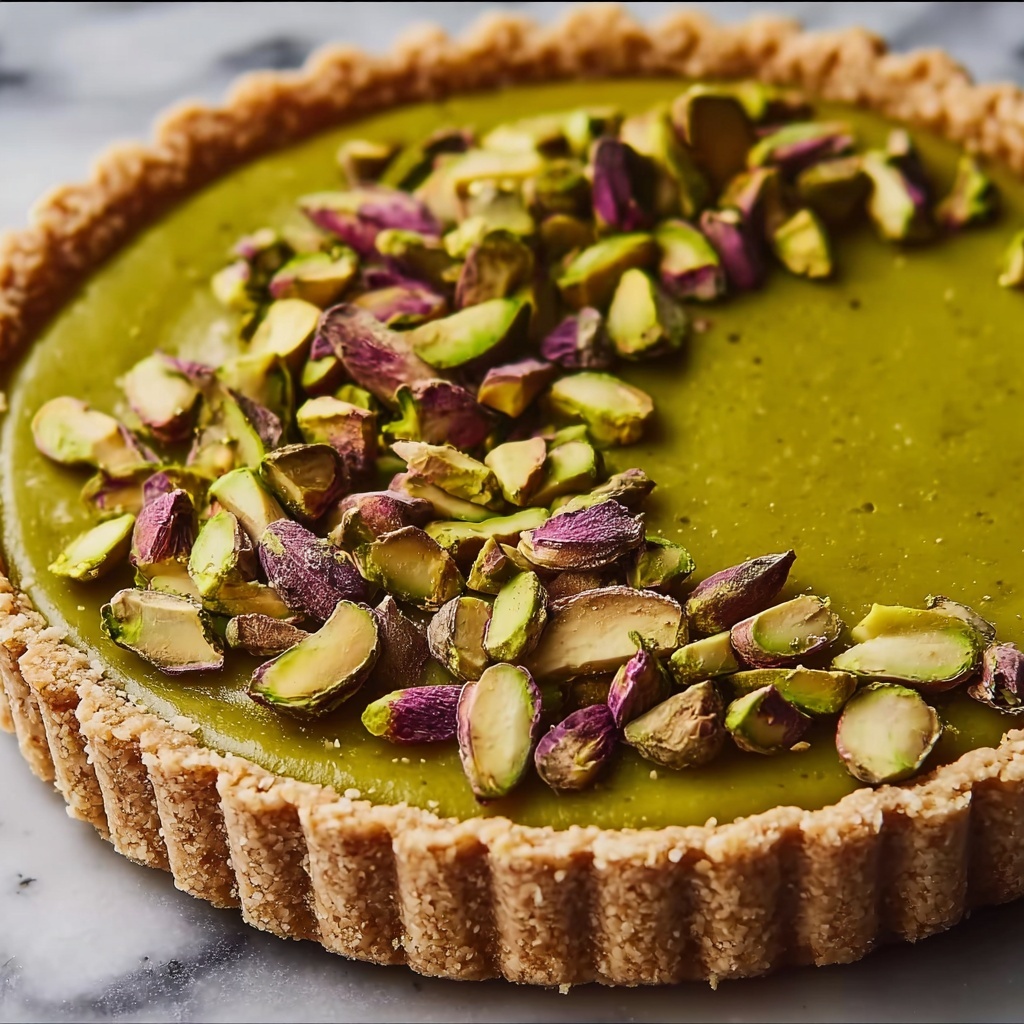Pistachio Tart with Creamy Pistachio Paste Recipe - Recipe Image