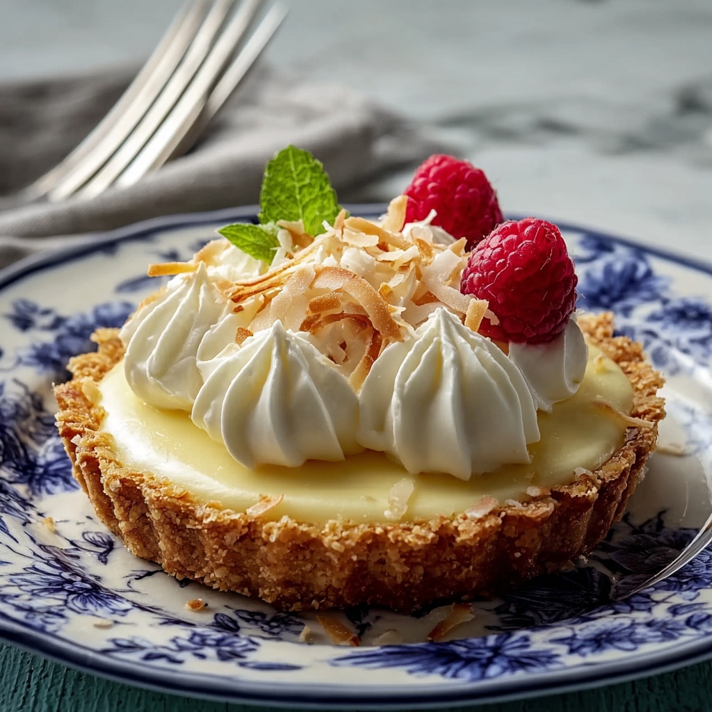 Lemon Sugar Coconut Cream Pie Recipe - Recipe Image