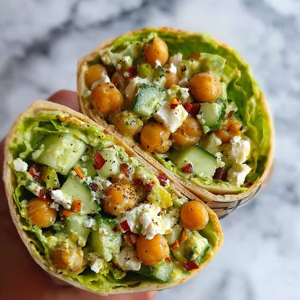 Chickpea Cucumber Feta Salad Recipe - Recipe Image