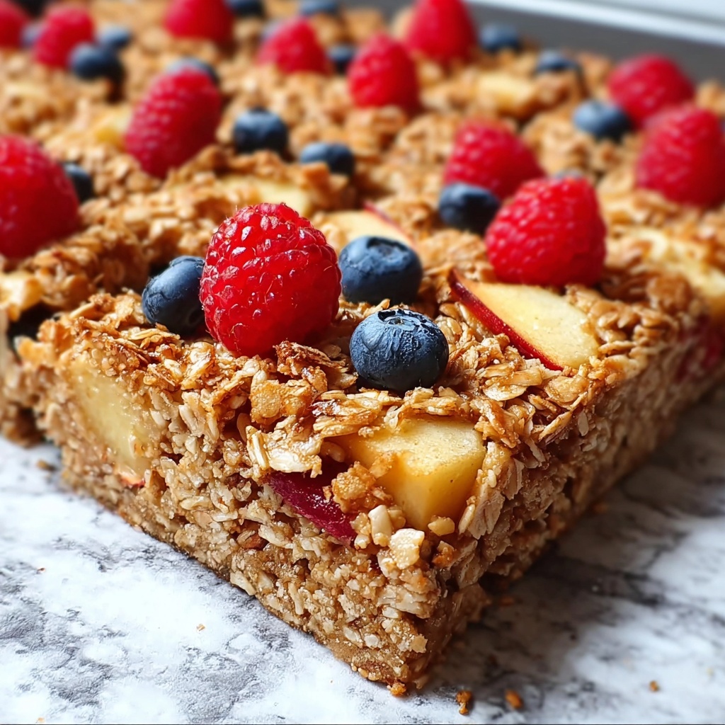 No-Flour, No-Sugar Oatmeal Breakfast Bake Recipe - Recipe Image