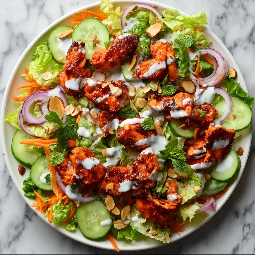 Gyro Salad with Feta, Kalamata Olives, and Tzatziki Recipe - Recipe Image