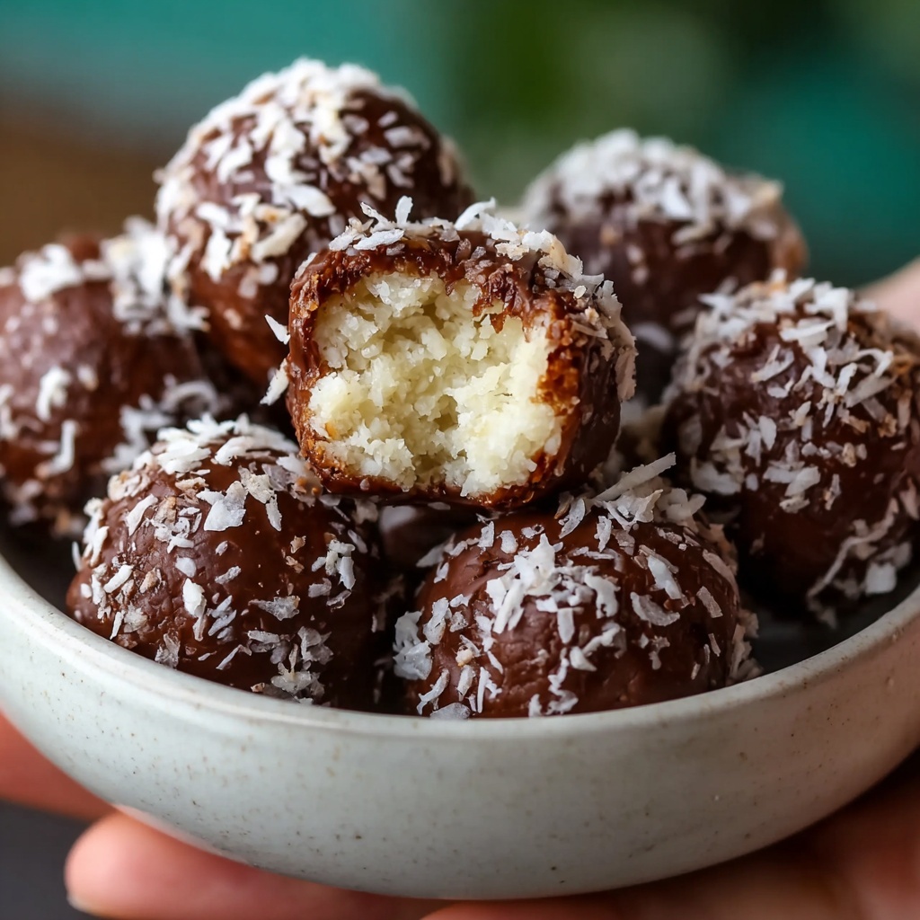 Almond Joy Coconut Bites Recipe - Recipe Image