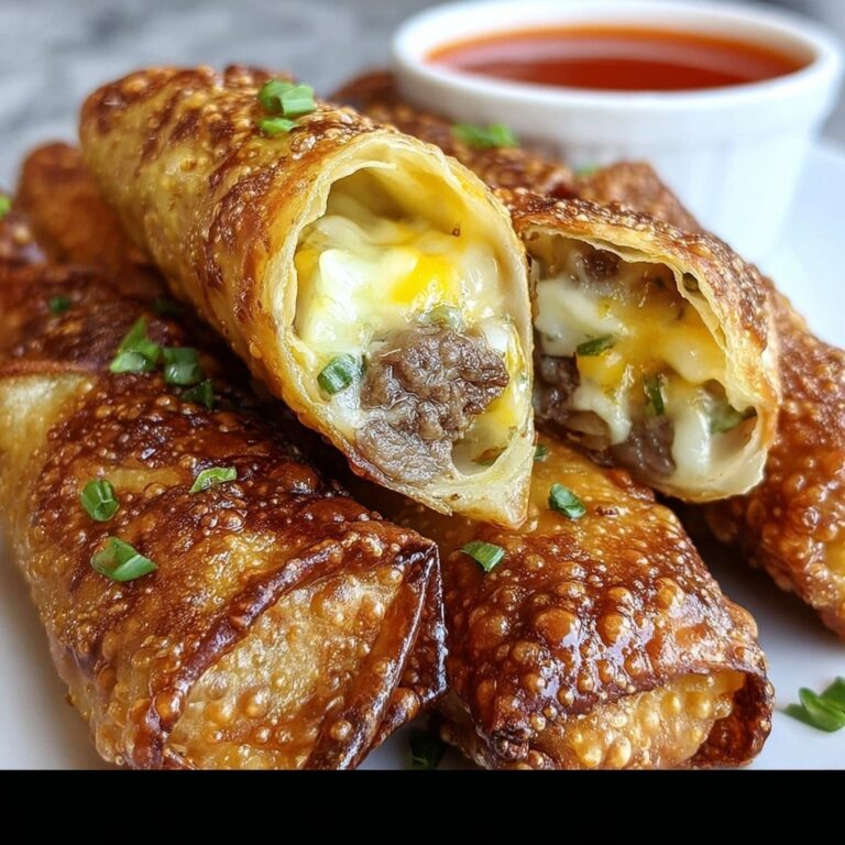 Philly Cheesesteak Egg Rolls Recipe