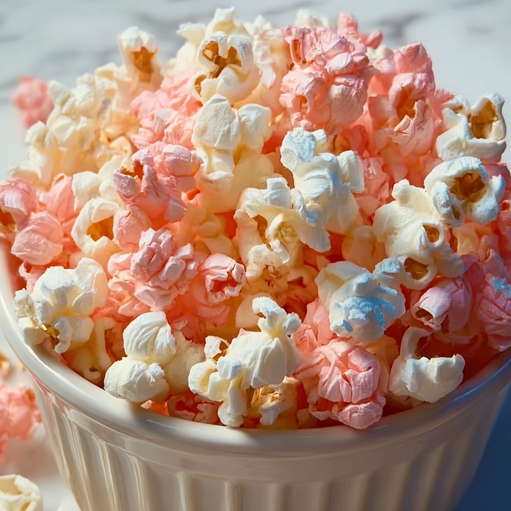 Cotton Candy Popcorn Recipe - Recipe Image