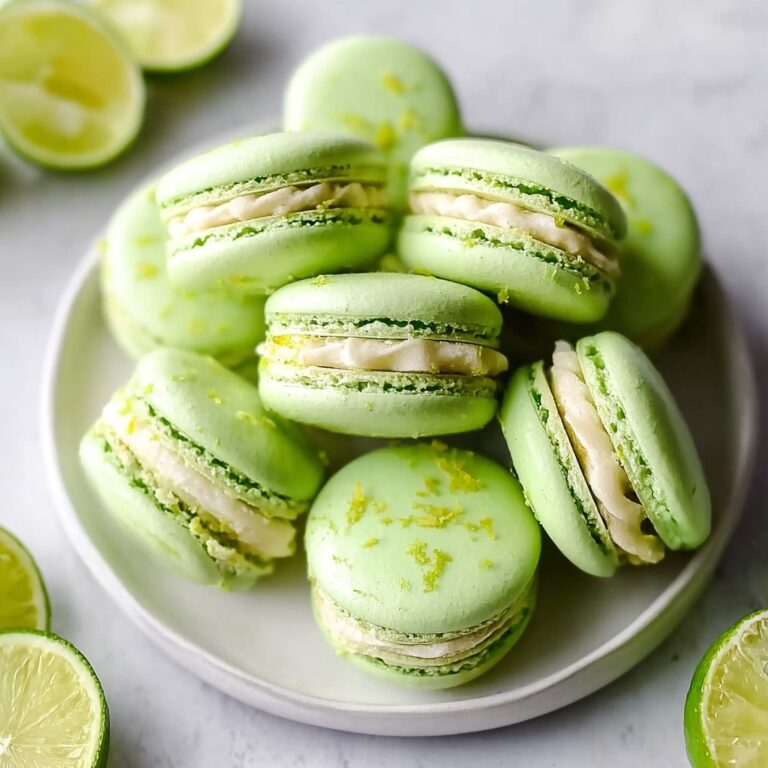 Key Lime Macarons Recipe