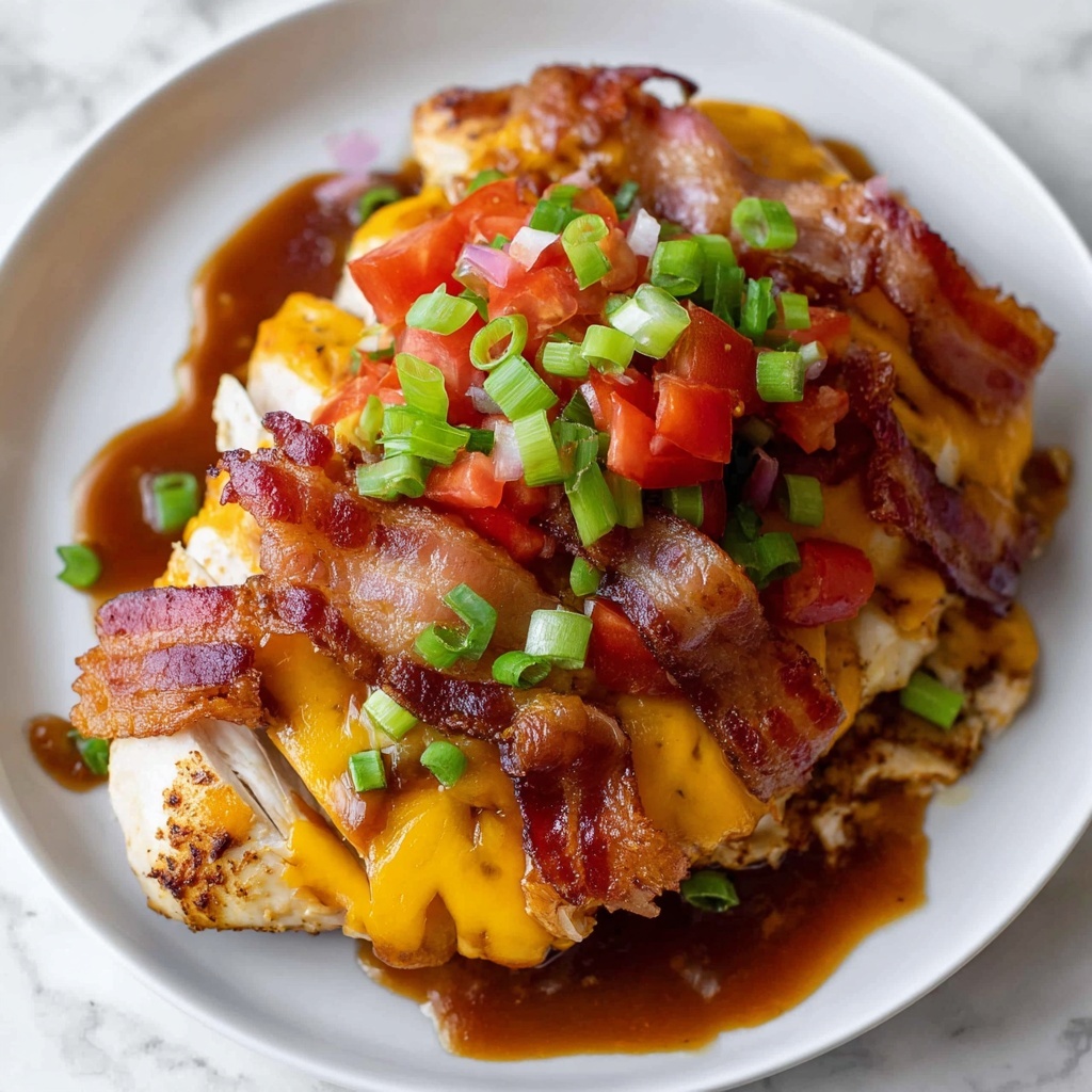 Monterey Chicken with Bacon, Barbecue Sauce, and Melted Jack Cheese Recipe - Recipe Image