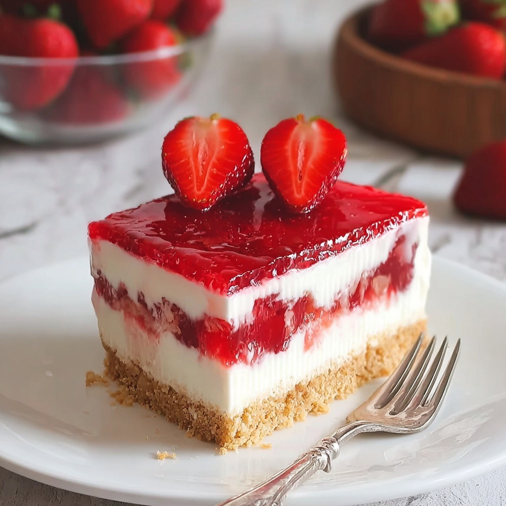 Creamy Strawberry Cheesecake Recipe - Recipe Image