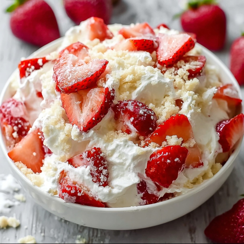 Strawberry Cheesecake Salad Recipe - Recipe Image