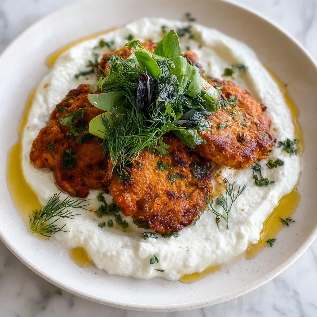 Artichoke Fritters with Whipped Goat Cheese Recipe - Recipe Image