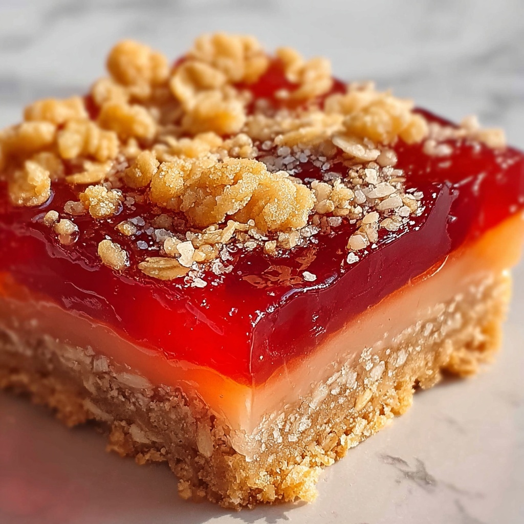 Amish Oatmeal Rhubarb Bars Recipe - Recipe Image