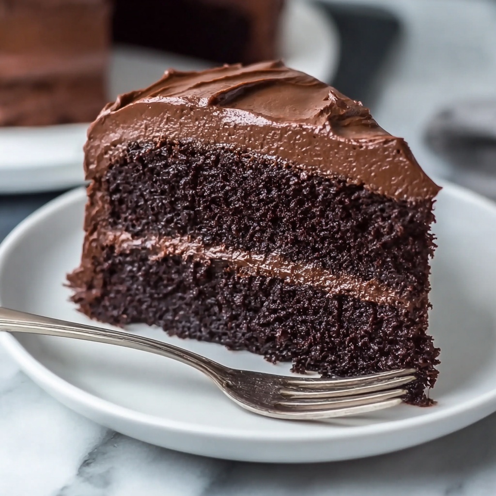 Chocolate Buttermilk Cake Recipe - Recipe Image