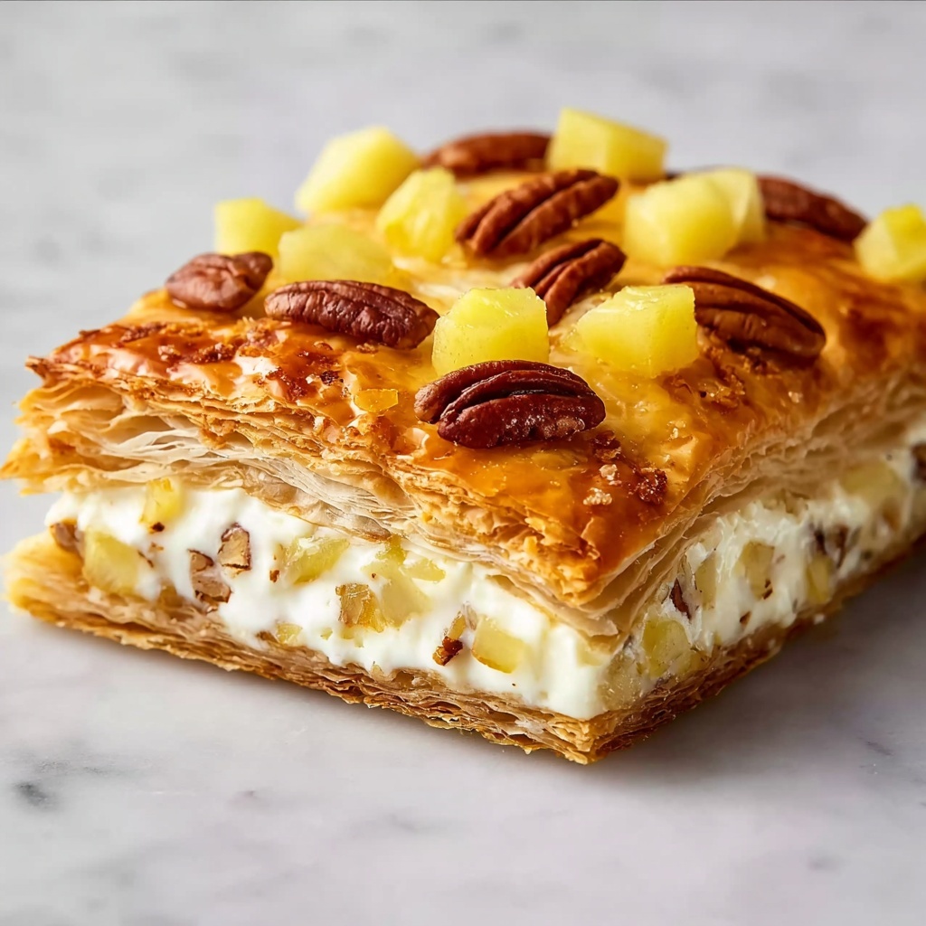 Baked Brie En Croute with Caramelized Apples, Pecans, and Honey Recipe - Recipe Image