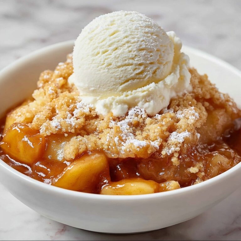 Fresh Peach Cobbler Recipe