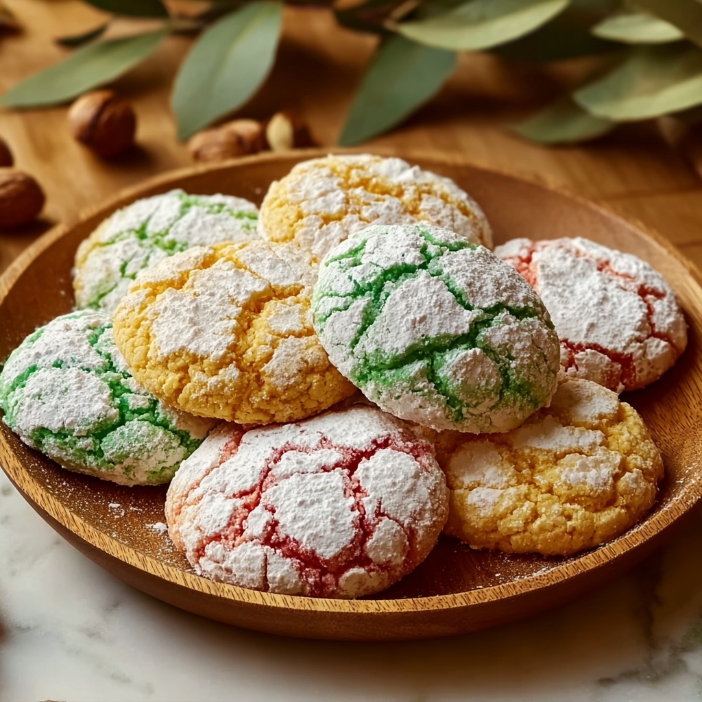 Cake Mix Crinkle Cookies Recipe - Recipe Image