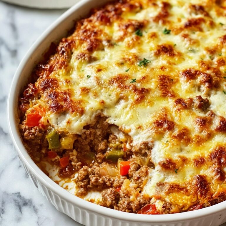 Cheesy Low-Carb Taco Casserole Recipe