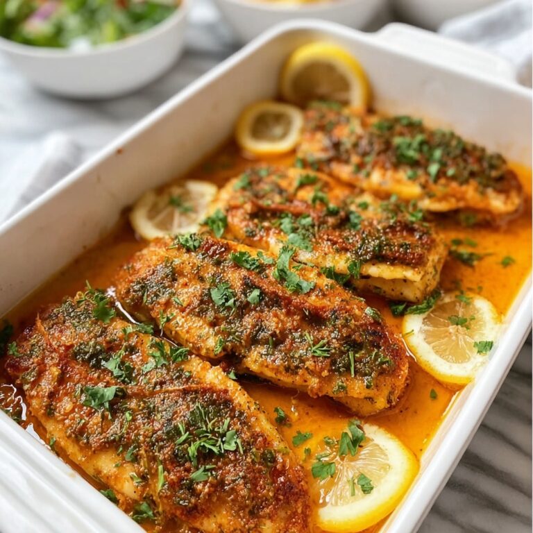 Baked Garlic Butter Cajun Cod Recipe
