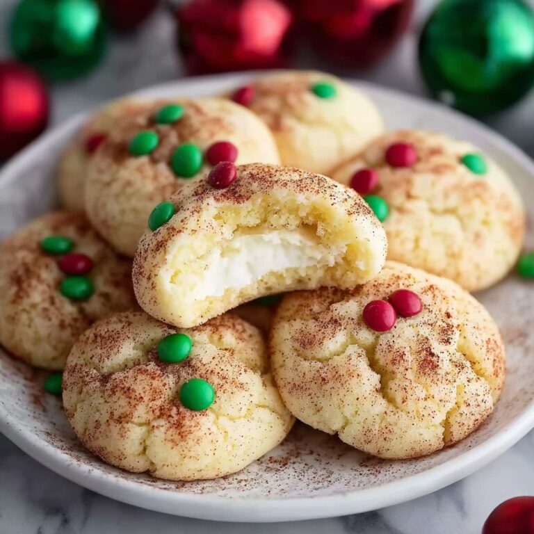 Christmas Cheesecake Snickerdoodles Recipe