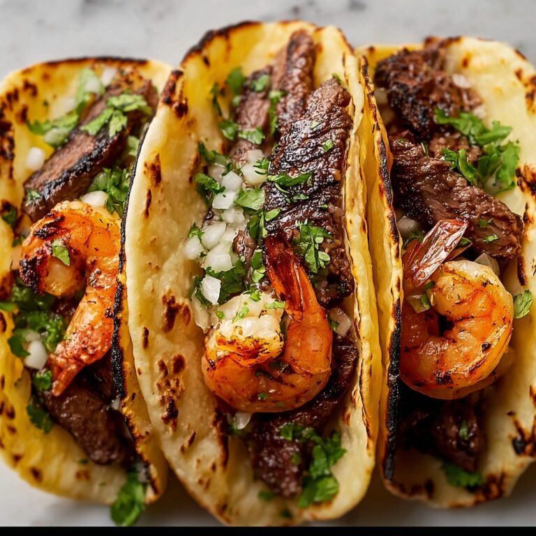 Street-Style Steak and Shrimp Tacos Recipe