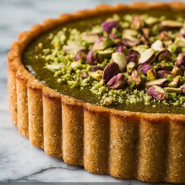 Pistachio Tart with Creamy Pistachio Paste Recipe