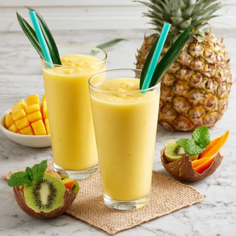 Mango Pineapple Smoothie Recipe