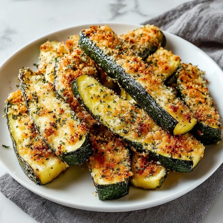 Low-Calorie Air Fryer Zucchini Parmesan Recipe