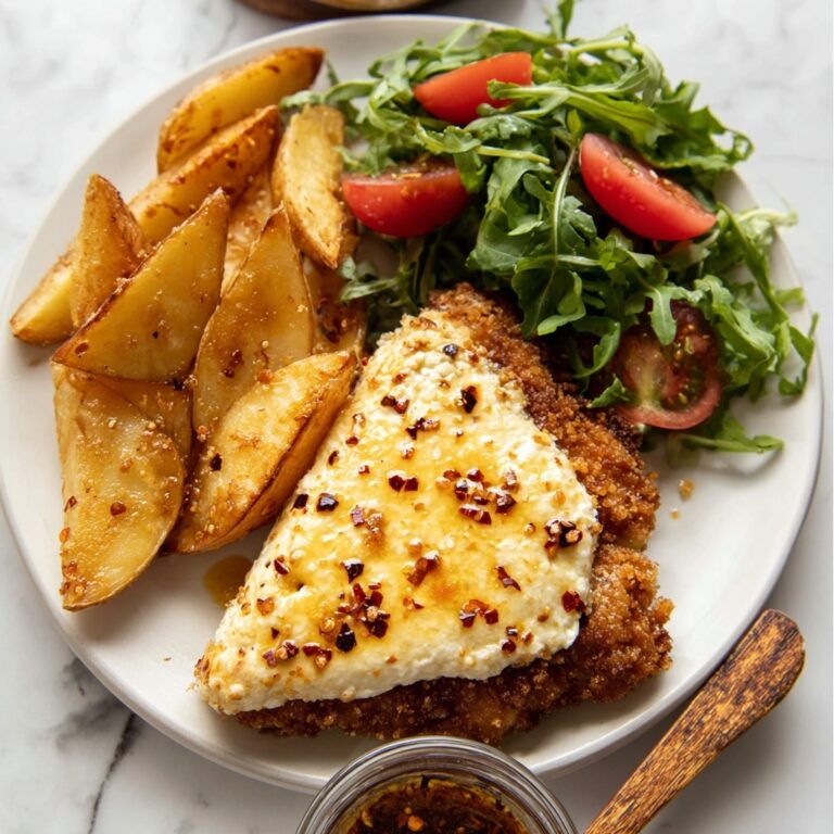 Crispy Hot Honey Feta Chicken Recipe