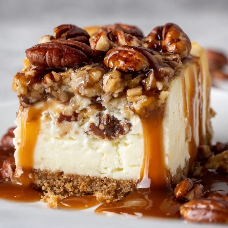 Butter Pecan Praline Poke Cake Recipe