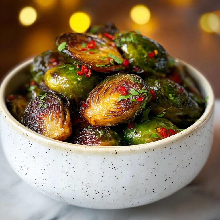Sweet Chili Brussels Sprouts: A Deliciously Spicy Twist on a Classic Vegetable Dish Recipe
