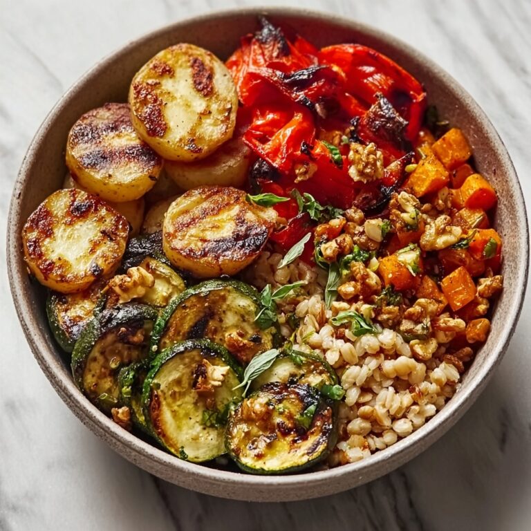 Roasted Vegetable and Brown Rice Bowl Recipe
