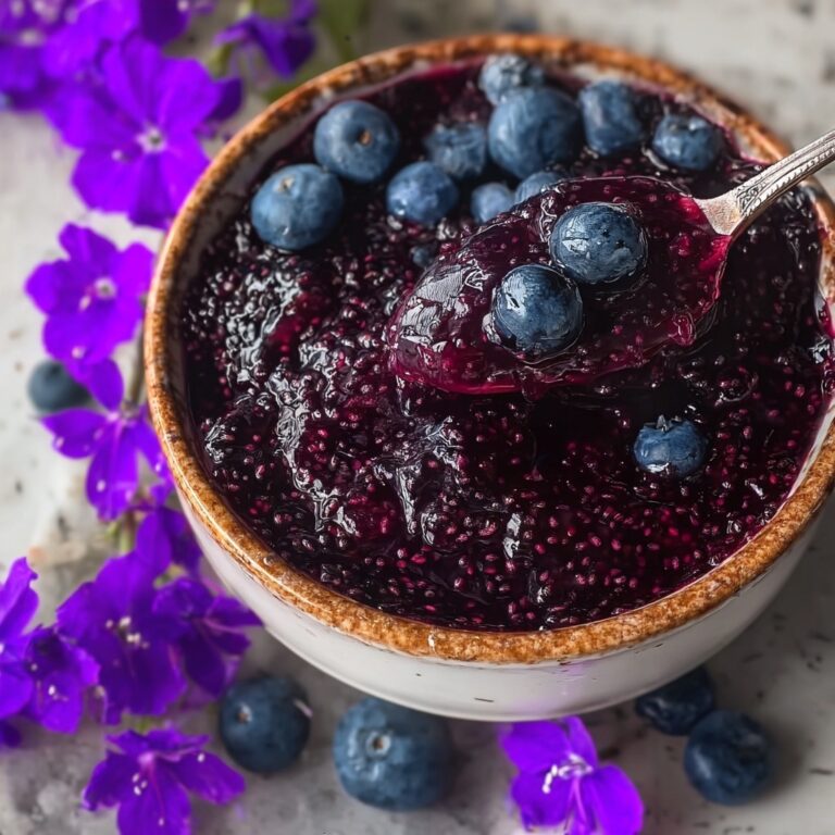 Homemade Blueberry Chia Seed Jam Recipe