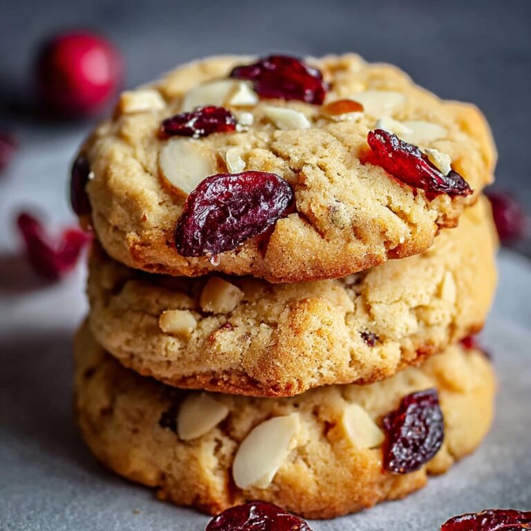 Gluten-Free Almond Flour Cookies with Cranberries and Maple Syrup Recipe