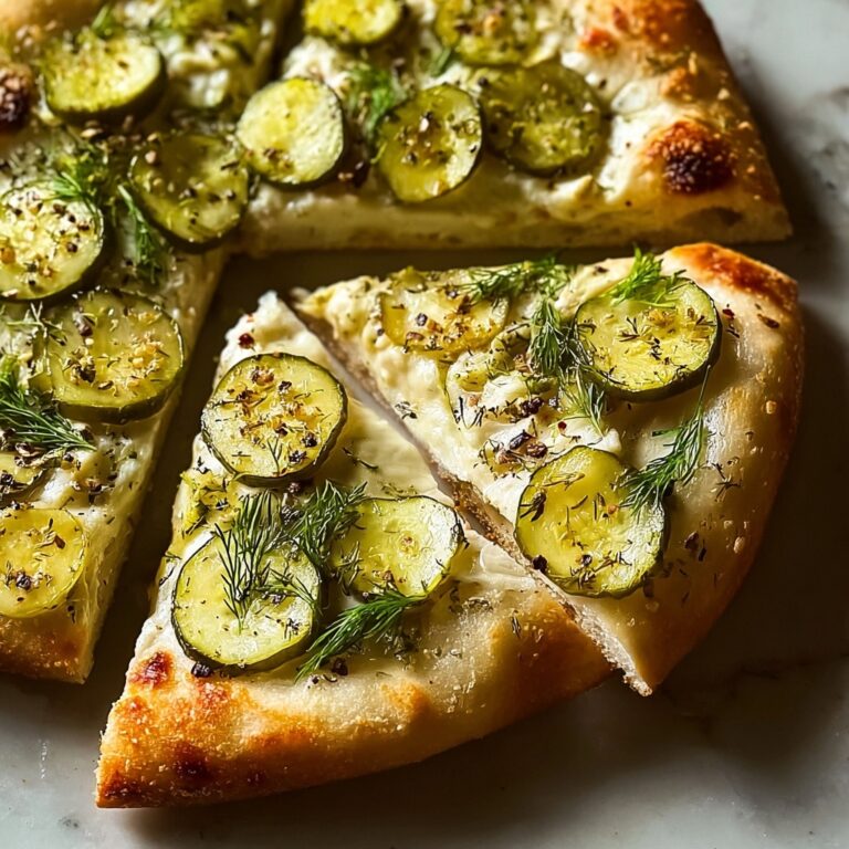Dill Pickle Focaccia Bread Recipe