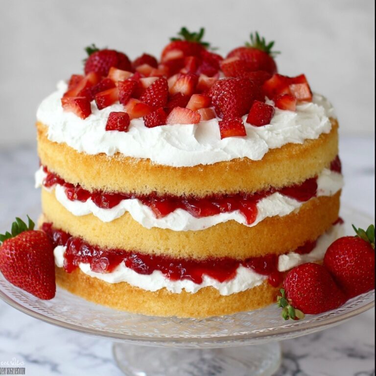 Strawberry Shortcake Cake Recipe