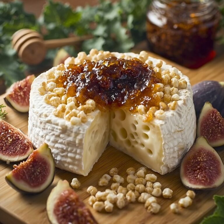 Boursin Cheese with Fig Jam and Pistachios Recipe